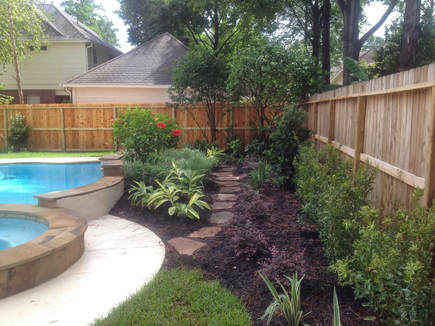 Houston Pool And Yard Landscaping Ideas, Houston Texas Landscaping Ideas